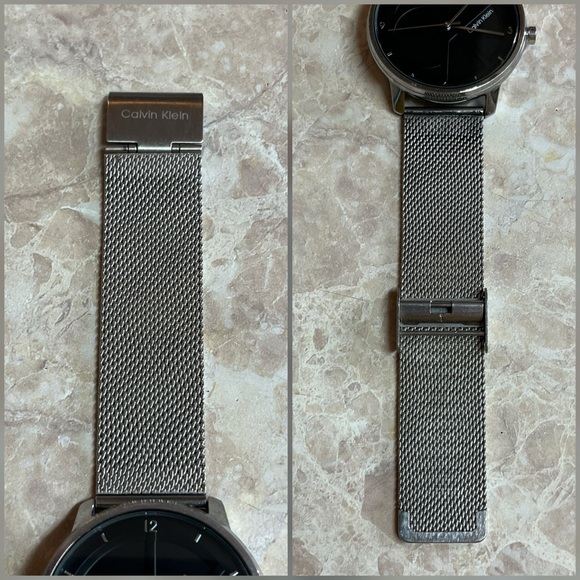 Calvin Klein CK Men’s Stainless Steel Mesh Wristwatch - Picture 9 of 11